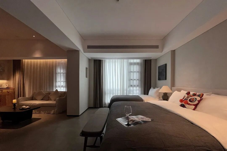 Bedroom 3, Phoenix Hall House Hotel, Xiangxi Tujia and Miao