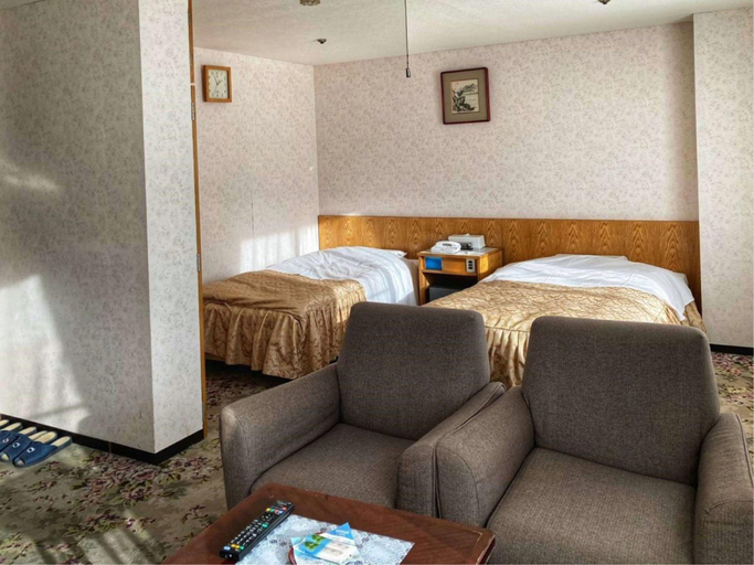 Bedroom 3, New Akan Hotel, Kushiro City