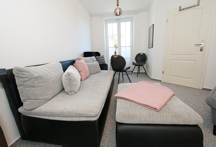 Living room 2, Modernes Appartement mit Balkon, Wiek, Vorpommern-Rügen