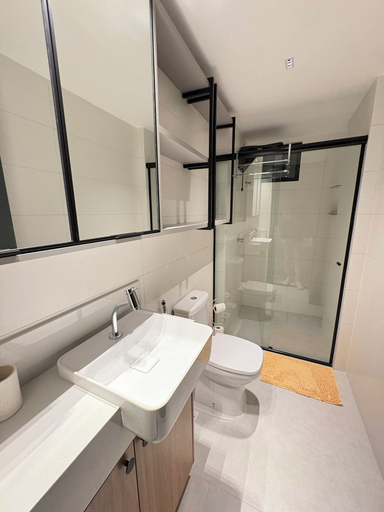 Bathroom 4, Melhores Flats - Luxuoso beira-mar, Cabedelo