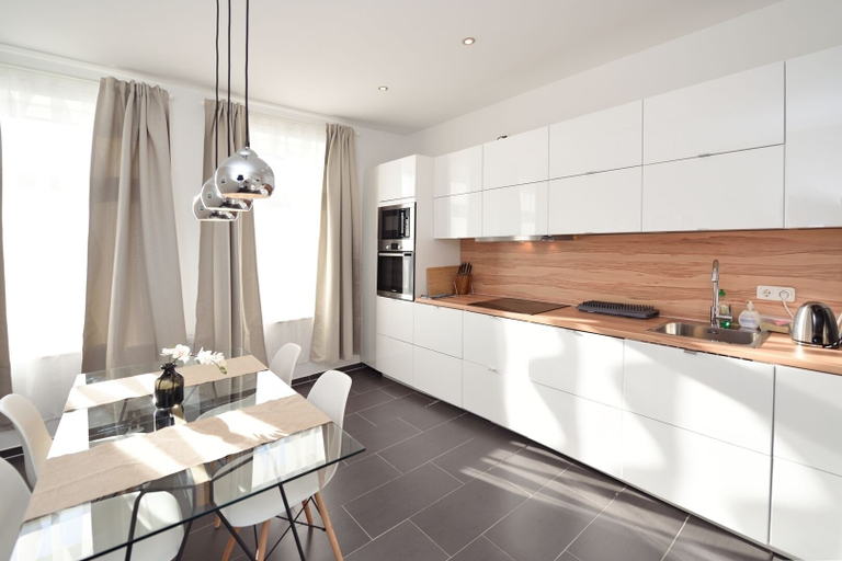 Private kitchen 3, Central Sauna & Loft Apartments Leipzig, Leipzig