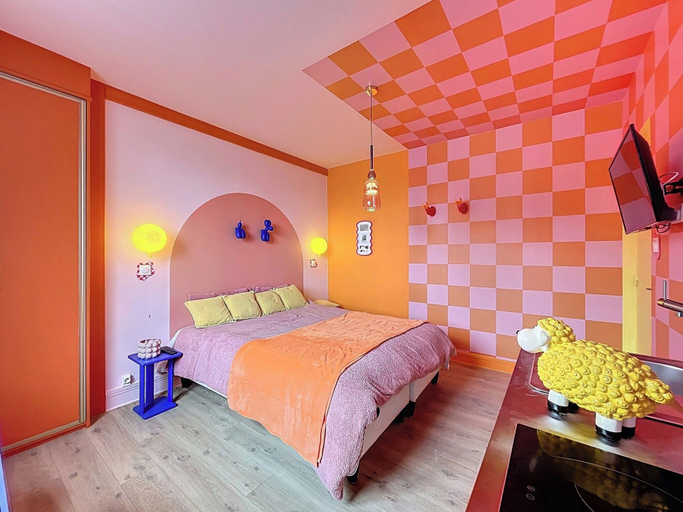 Bedroom 4, Appart Hôtel de la Baie, Manche