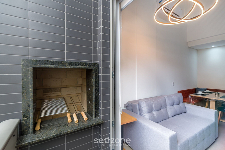 Interior 5, Apartment With Barbecue 280m From Ert0210 Beach, Florianopolis