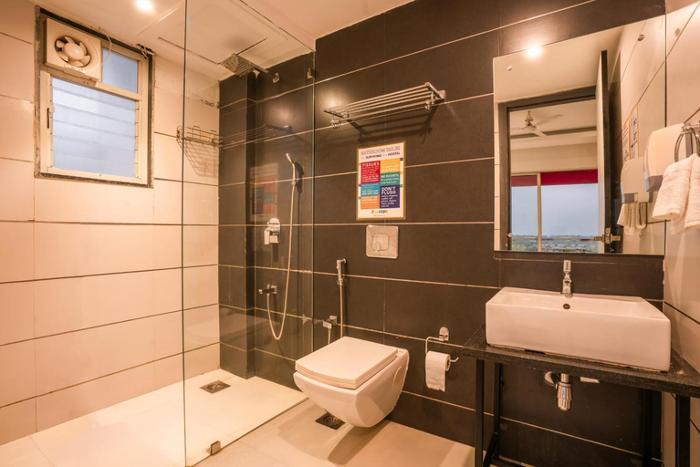 Bathroom 4, goSTOPS Goa Baga - Hostel, North Goa