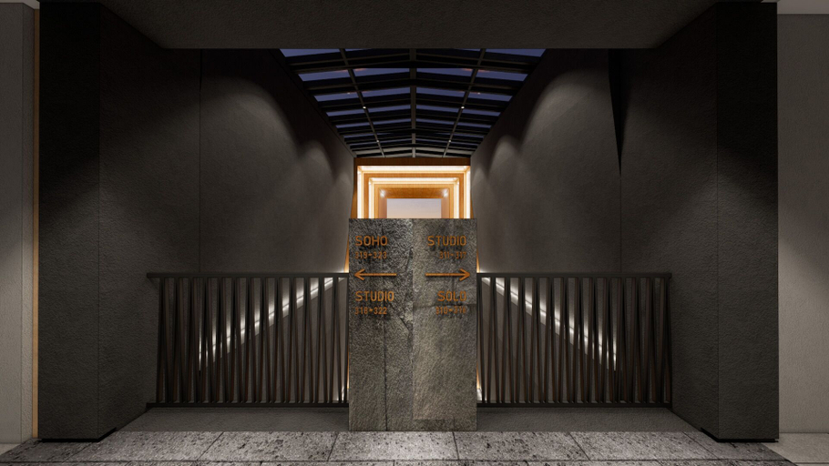 Hallway 2, TS Residences, Denpasar