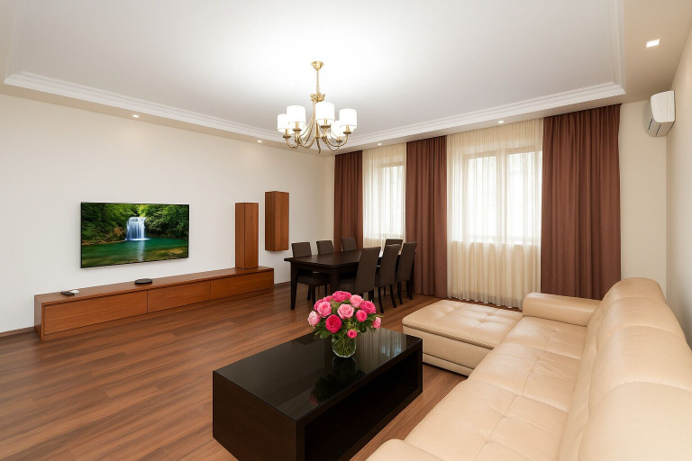 Living area 2, Apartment by Luxe Group DI888, Yerevan
