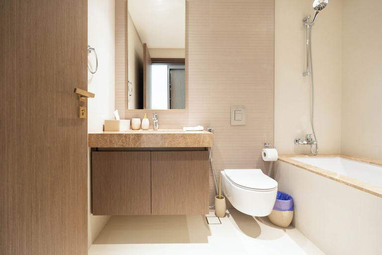Bathroom 5, KeyRock - Palm & Sea View with Pool, Dubai
