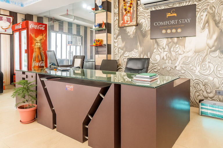 Reception 3, Comfort Stay - Near Lulu Mall, Lucknow