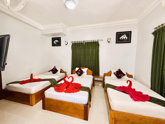 Bedroom 3, Golden Papaya Guesthouse, Siem Reap
