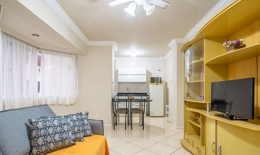 Living area, Apt w/ 1 Bedroom 100m fr Praia Central BC - Edg403, Balneário Arroio do Silva