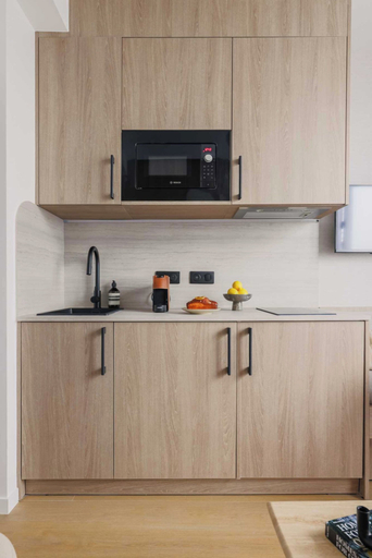 Private kitchen 4, Elegant apartment - 1BR- 4P- Trocadero, Paris