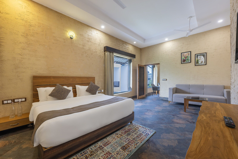 Bedroom 2, Echor The Corbett Nishk Resort Jim Corbett, Nainital