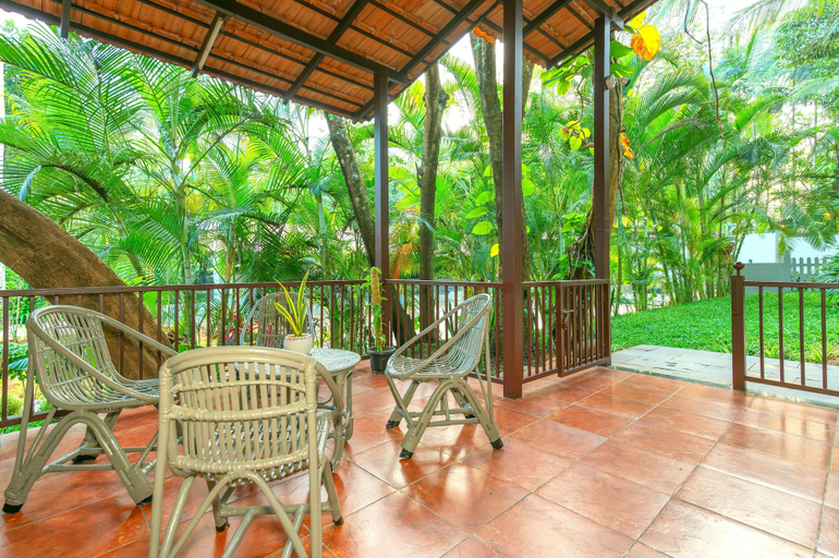 Terrace/patio, Deepwoodz Homestay by Z Vacations, Chikmagalur