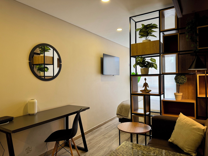 Living area 3, Modern Loft in 85st near Andino, Santafé de Bogotá