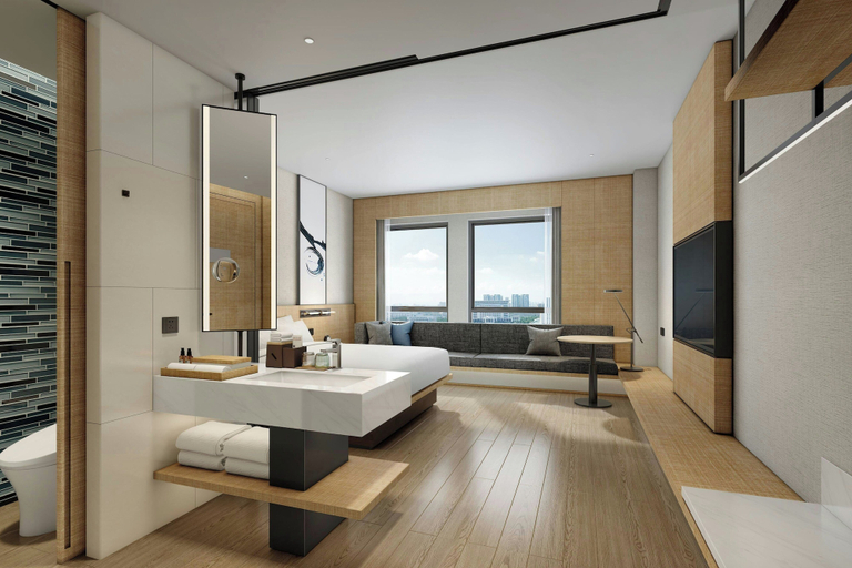 Room 2, Fairfield Inn By Marriott Xinzhou Xinfu, Xinzhou