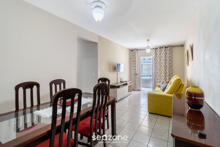 Living area, 2 Bedroom apt 350m fr the Beach, BC Center Btr0302, Balneário Arroio do Silva