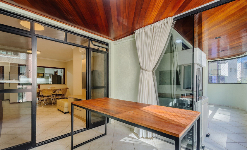Interior 4, Apt w Balcony nd Barbecue in Seaside Condom Uar301, Itapema