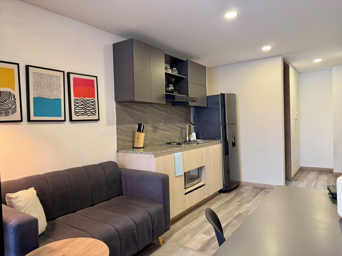 Living area 5, Modern Loft in 85st near Andino, Santafé de Bogotá