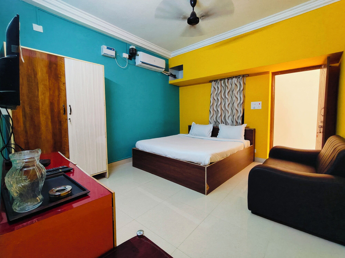 Room 3, Dhanas Residency Auroville, Viluppuram