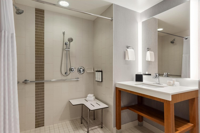 Bathroom 5, Hyatt Place Bloomington Indiana, Monroe