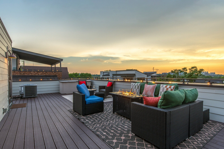 Interior 3, Melodic Skyline - Rooftop Views - 12th S District, Davidson