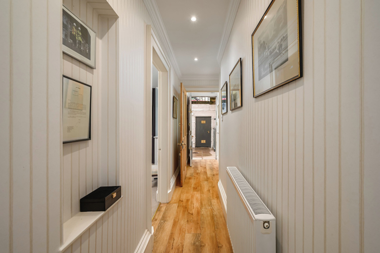 Interior entrance
