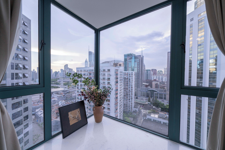 View from room, Zhome-Near Nanjing Road, Shanghai