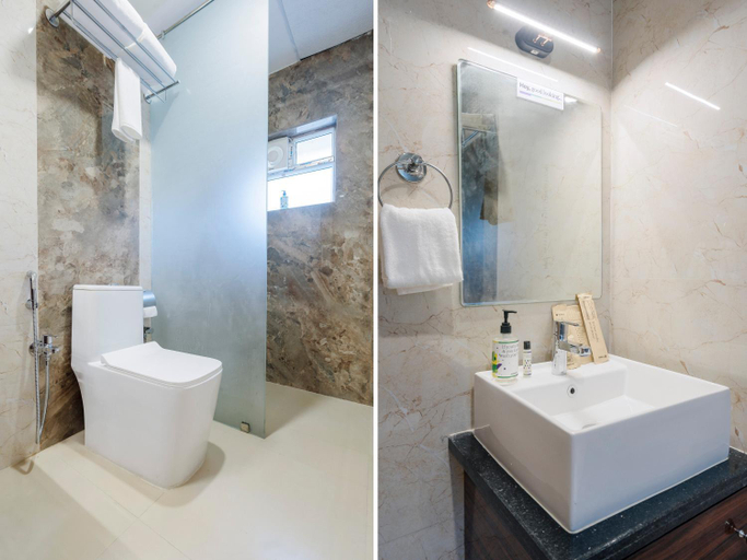 Bathroom 4, Treebo Premium Aasma Courtyard, Jagatsinghapur