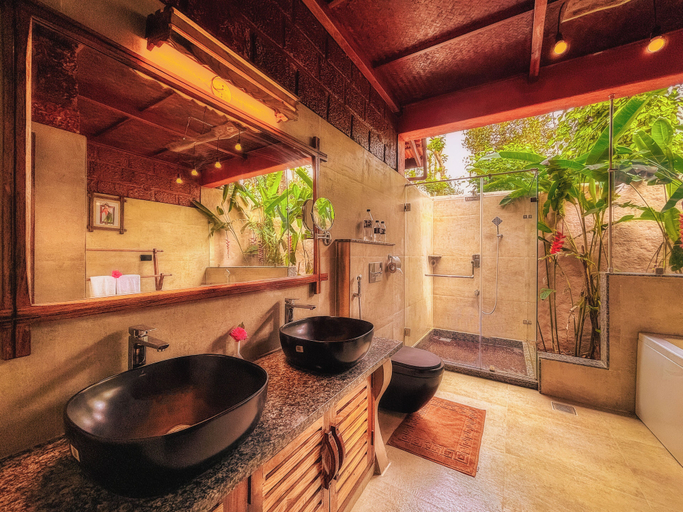 Bathroom 4, Copper Edge – Eco Resort, Coorg, Kodagu