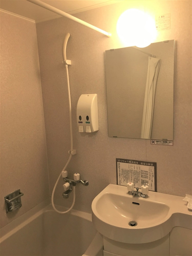 Bathroom 4, Natural Hot Spring Midosuji Hotel, Osaka