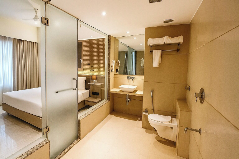 Bathroom 2, Eco Satva Vadodara (Kitchen with no-onion no-garlic), Vadodara
