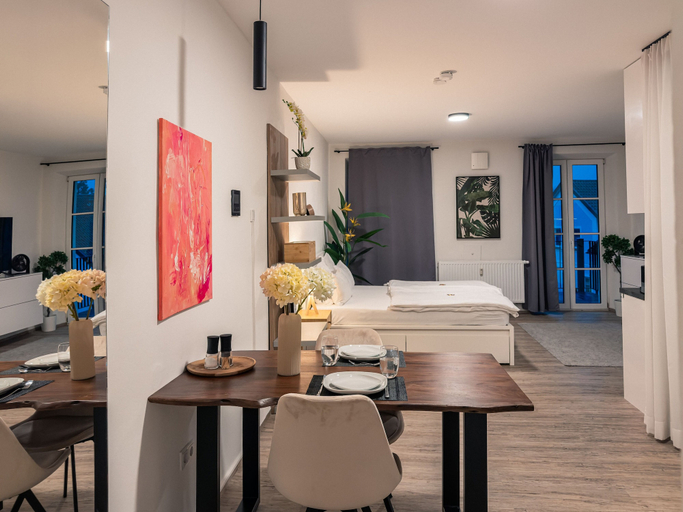 Living area 3, CREST - Riverside Lofts & Studios, Passau