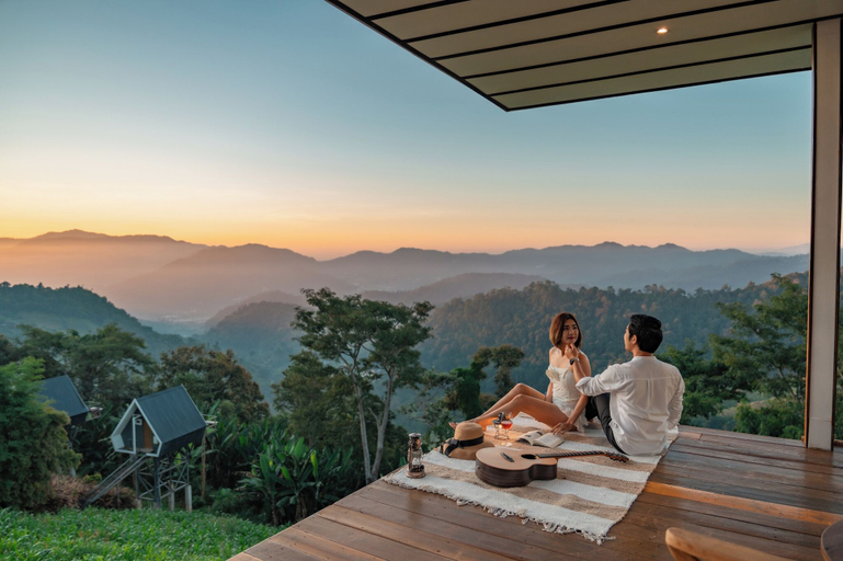 Terrace/patio, Baan La Ong Fah 2-Mon Jam, Mae Rim