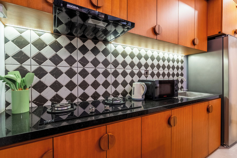 Private kitchenette, Private Pool Villa Dacira by Orivista, Badung