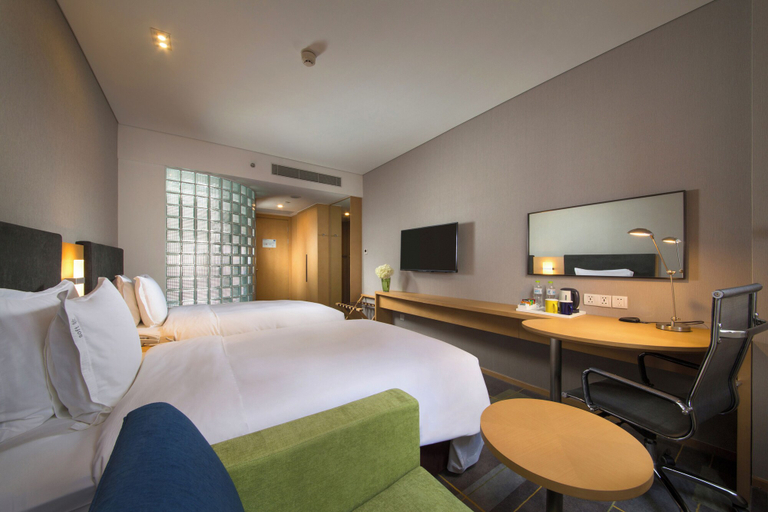 Living area, Huiyue Hotel, Chengdu