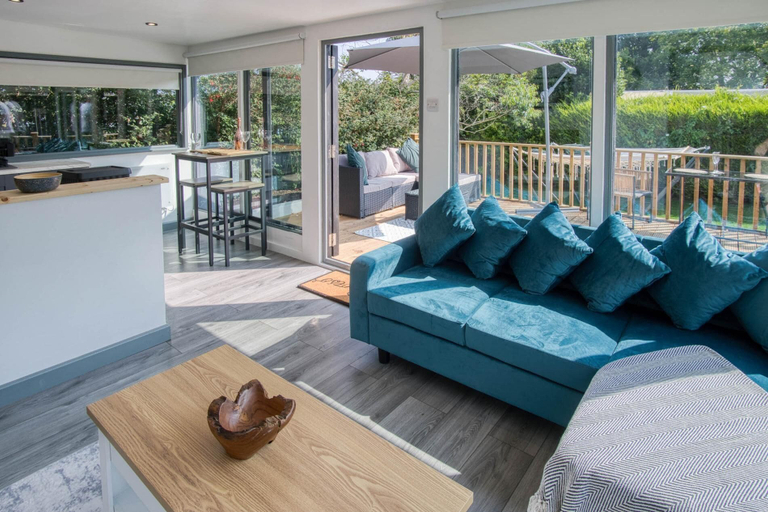 Floor plan 5, Cedars Lodge - Hot Tub - Penally - Tenby, Pembrokeshire