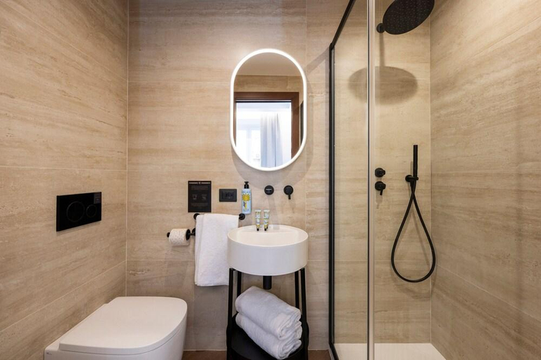 Bathroom 4, Marvi Hotel, Rome