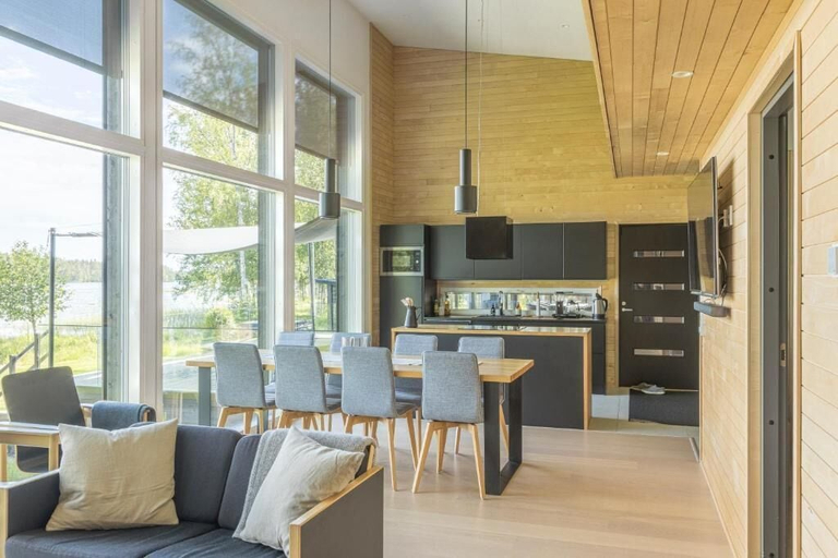 Dining room, Villa Bläk, Southern Ostrobothnia