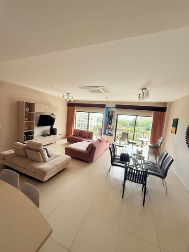 Living area 2, Jaco Bay 8th Floor Unit, Garabito
