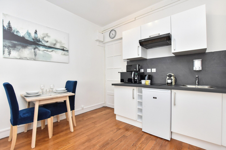 Private kitchen, Cosy Studio - 2P - Bastille, Paris