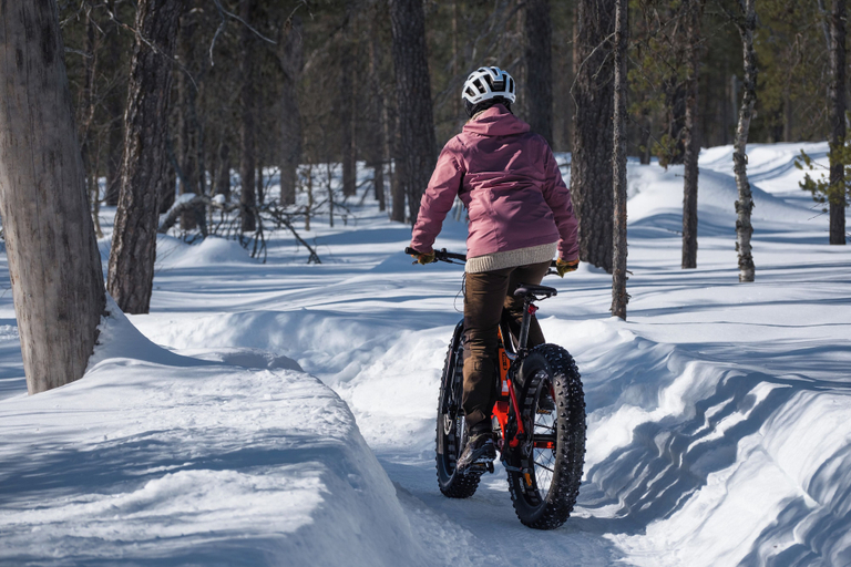 Bicycling 5, Saariselkä Kelo Lodge, Lapland