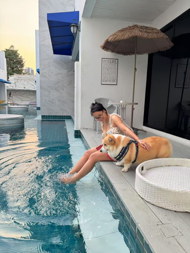 Terrace/patio, MonaLisa Paradise Pool Hotel, Pattaya