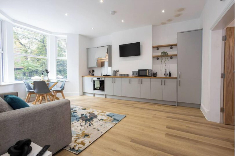 Living area 2, Flat 1 15 Longley Road, Salford