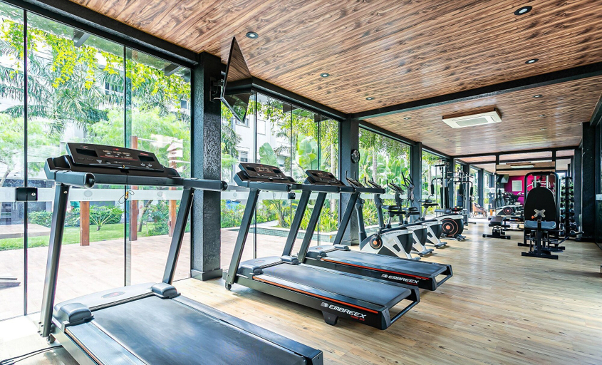 Fitness facility 5, Apartment in Thai Beach Home Spa Tbs1105, Florianopolis