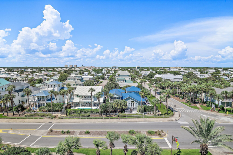 Aerial view 2, Inn at Crystal Beach 611, Okaloosa