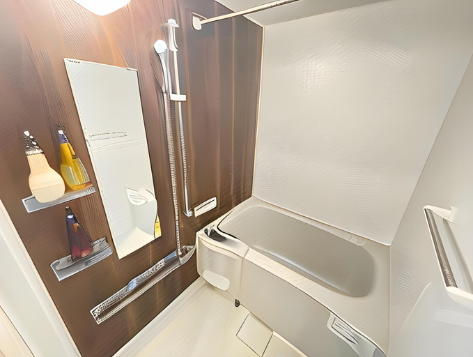 Bathroom 4, BiBi Hotel Convention Bay, Ginowan