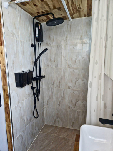 Bathroom 4, Samui Tiny House villa Glamping Seaview sleeps 8, Ko Samui