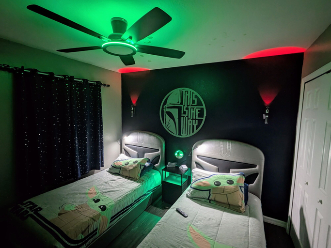 Bedroom 2, Disney Star Wars Townhome Regal Palms Resort, Polk