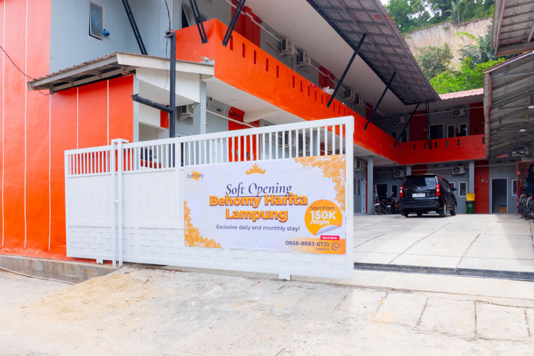 Entrance, Behomy Harita Lampung, Bandar Lampung
