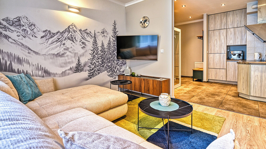 Living area 4, Apartamenty Sun & Snow Cicha, Lubań